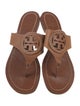 Tory Burch Leather Slides