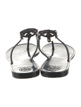 Tory Burch Leather T-Strap Sandals