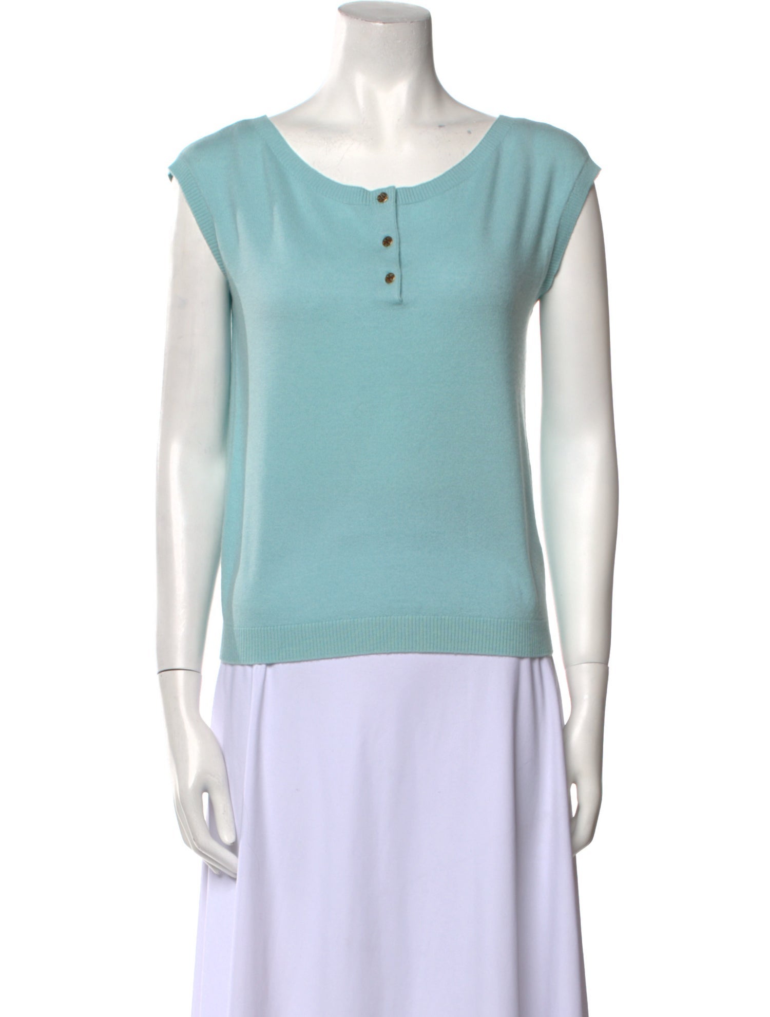 Tory Burch Cashmere Scoop Neck Sweater