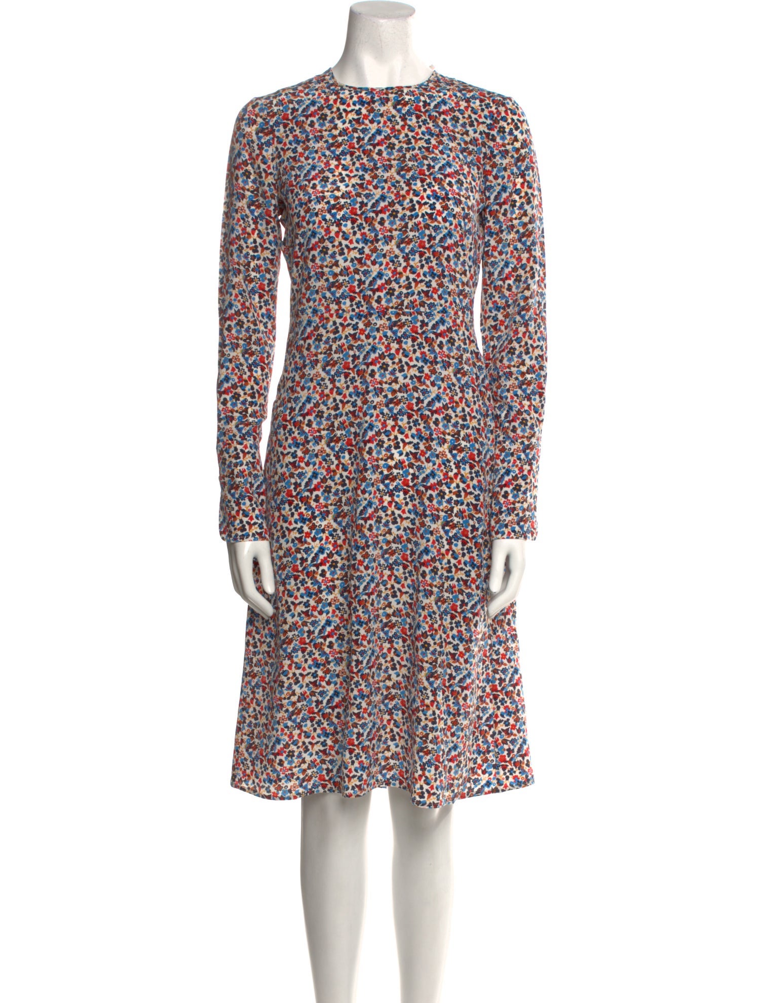 Tory Burch Silk Midi Length Dress