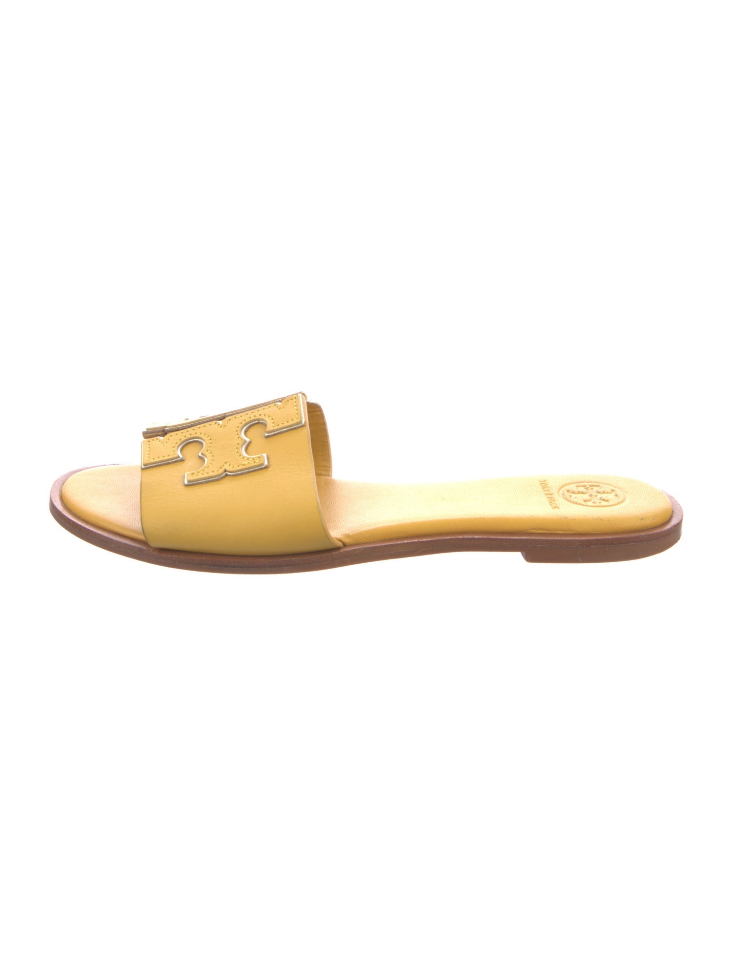 Tory Burch Leather Slides