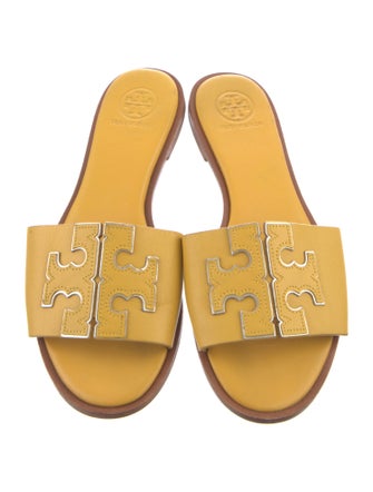 Tory Burch Leather Slides