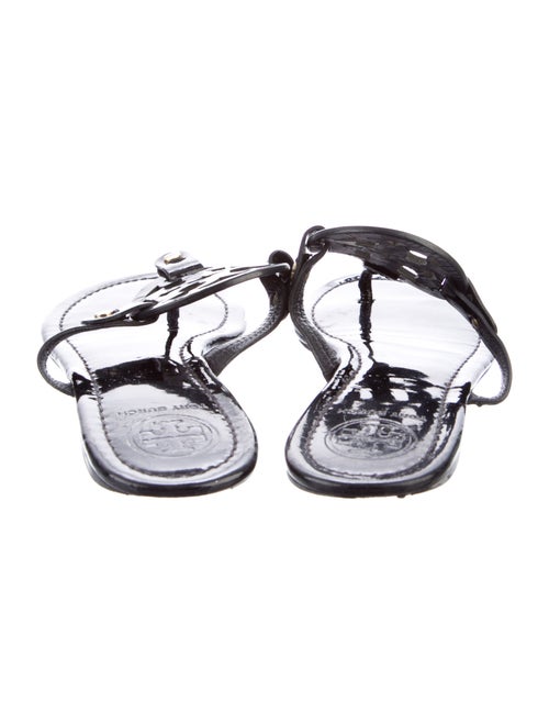 Tory Burch Patent Leather Flip Flops