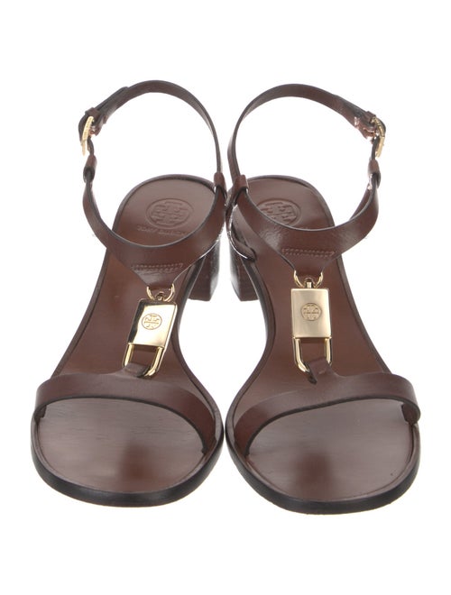 Tory Burch Leather T-Strap Sandals