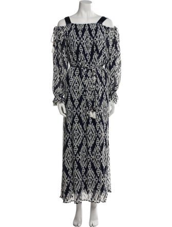 Tory Burch Printed Long Dress