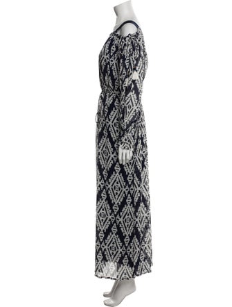 Tory Burch Printed Long Dress