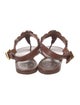 Tory Burch Leather T-Strap Sandals