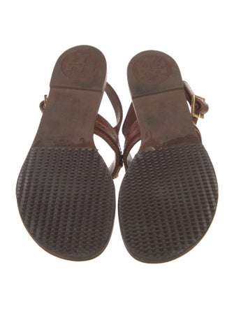 Tory Burch Leather T-Strap Sandals