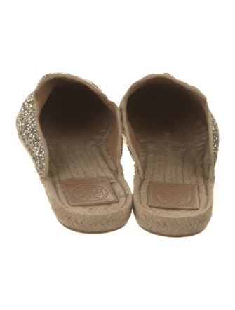 Tory Burch Glitter Glitter Accents Mules