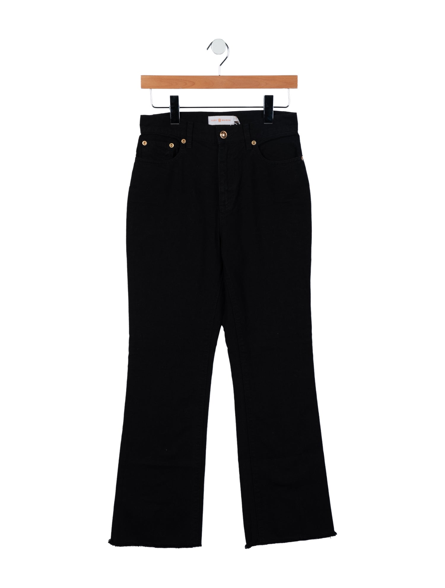 Tory Burch High-Rise Wide Leg Jeans