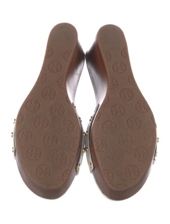 Tory Burch Patent Leather Slides