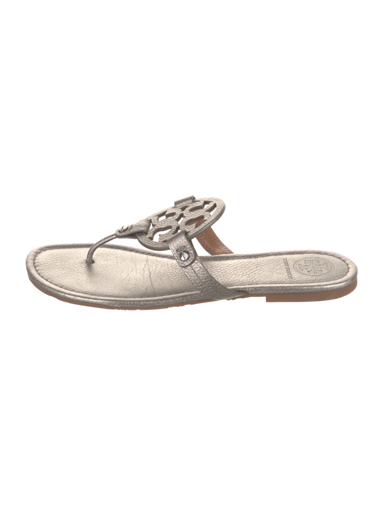 Tory Burch Leather Slides