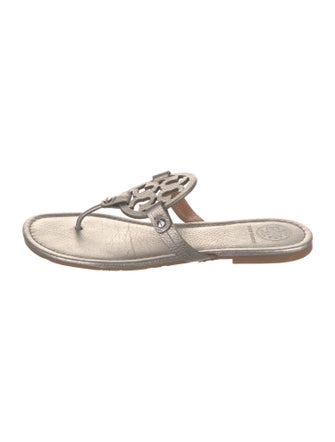 Tory Burch Leather Slides