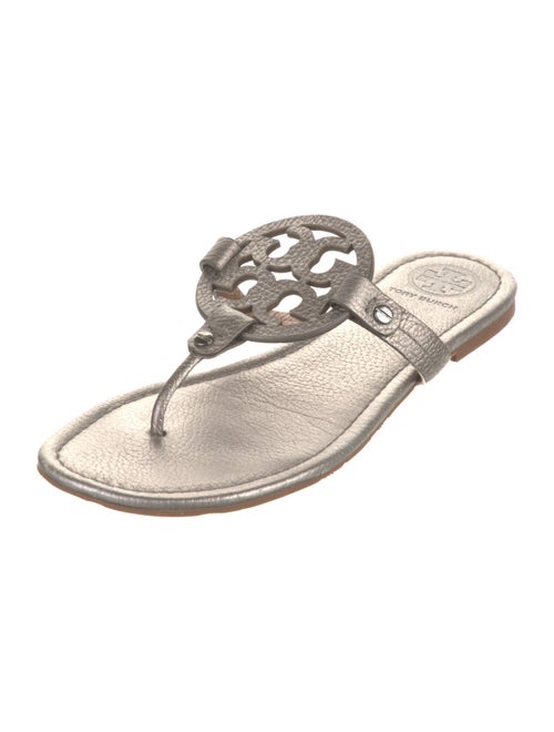 Tory Burch Leather Slides