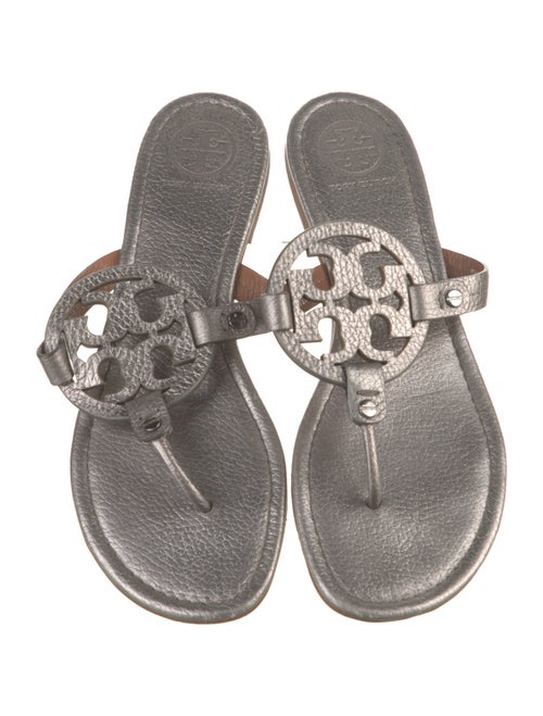 Tory Burch Leather Slides