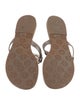 Tory Burch Leather Slides