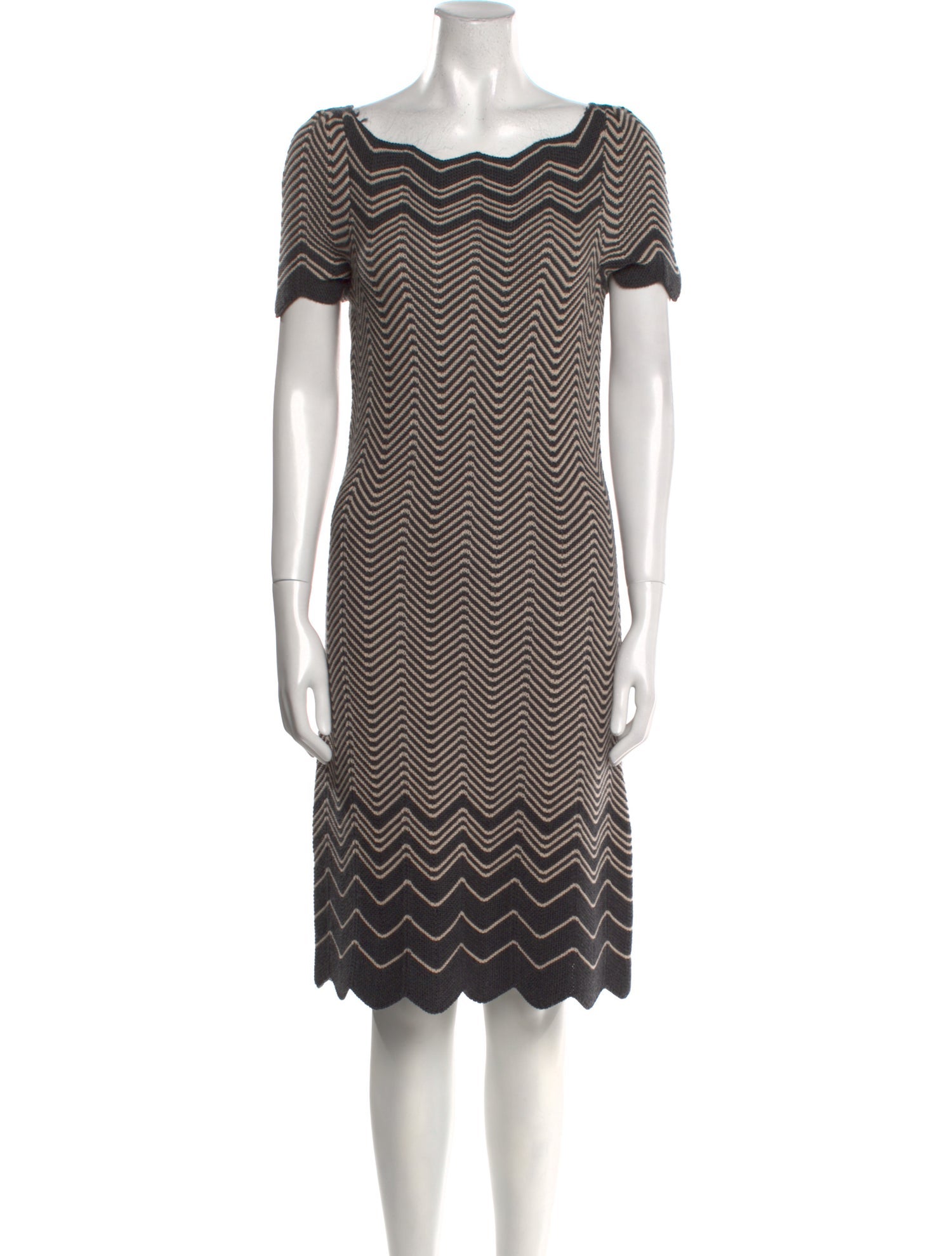Tory Burch Merino Wool Knee-Length Dress