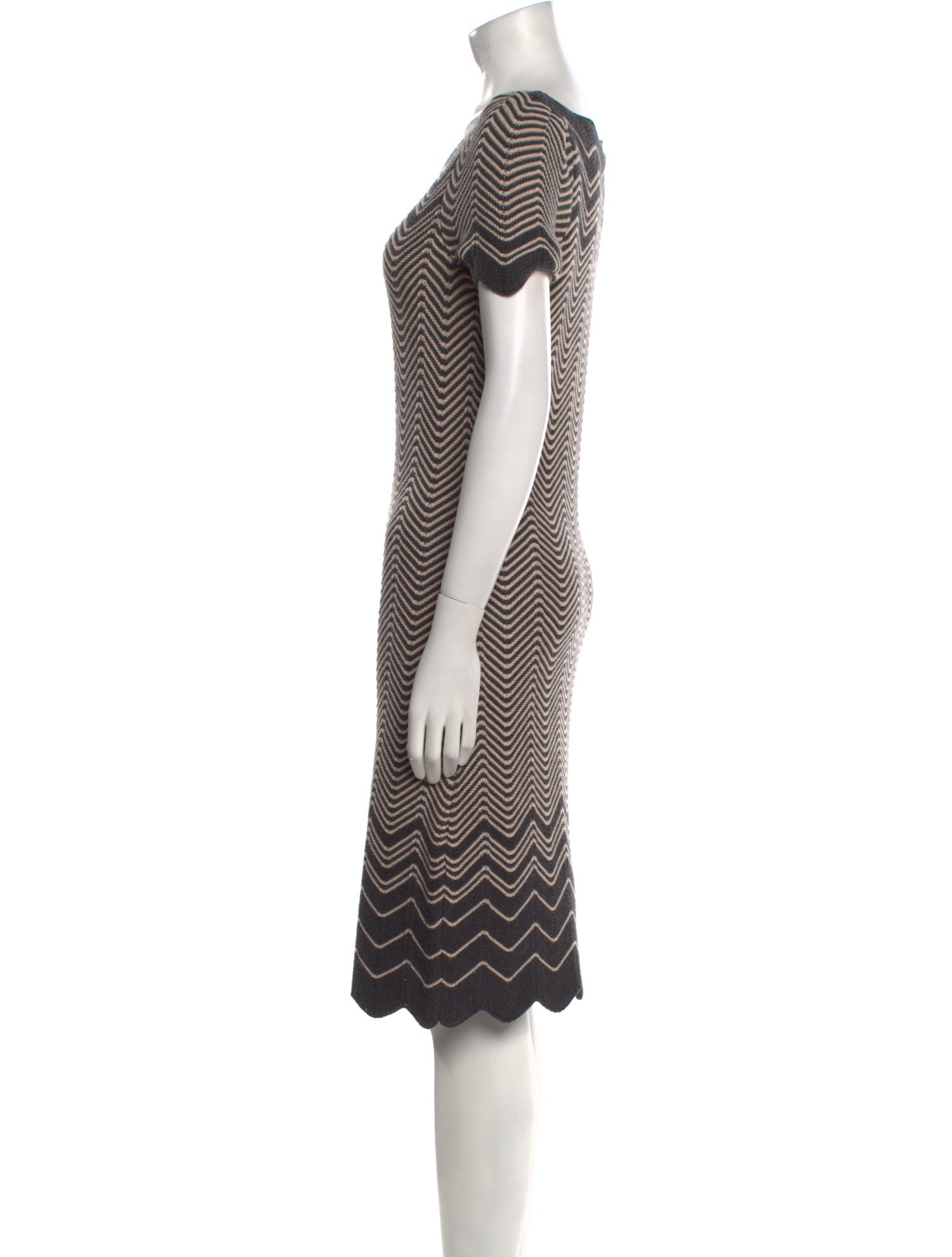 Tory Burch Merino Wool Knee-Length Dress