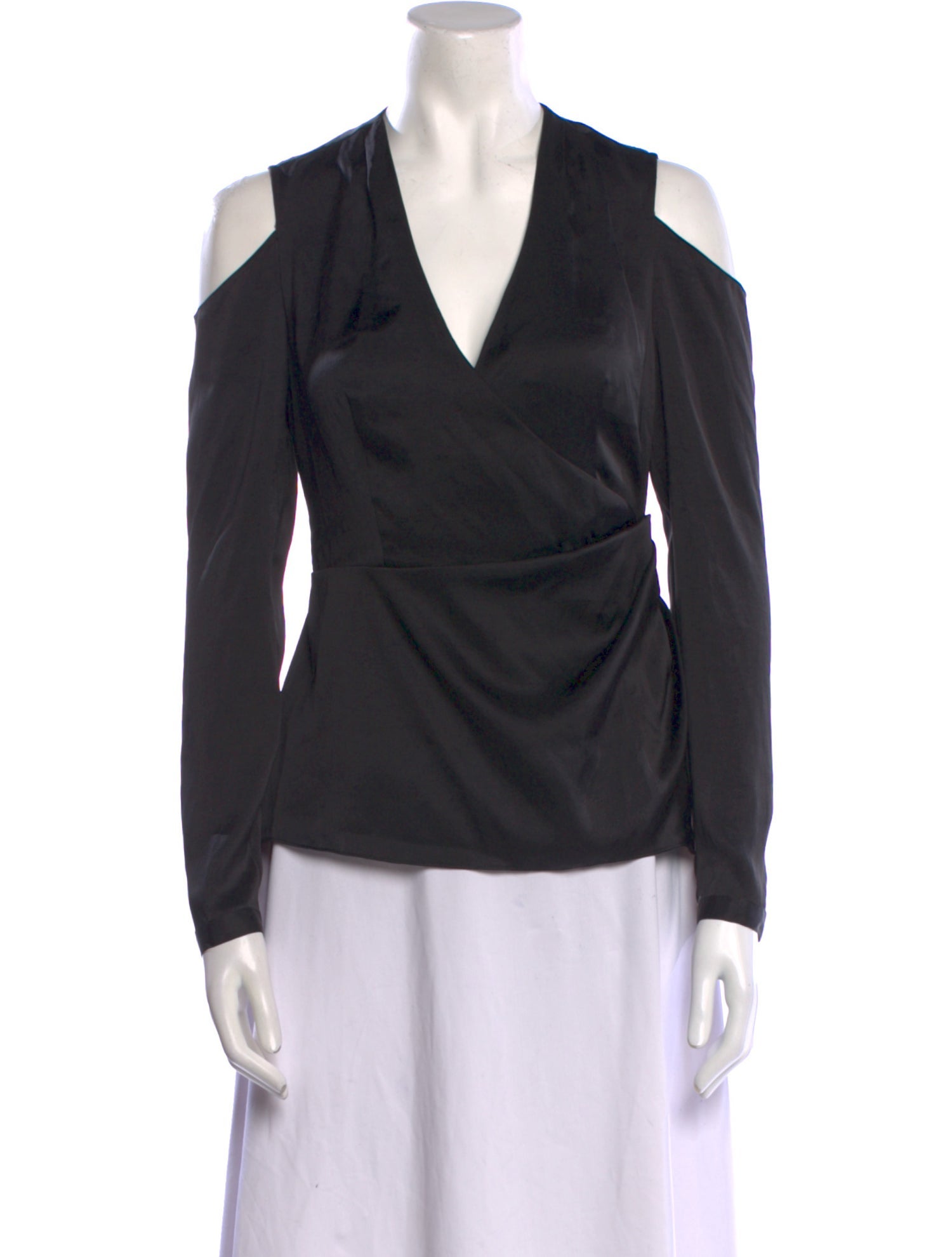 Tory Burch V-Neck Long Sleeve Blouse w/ Tags