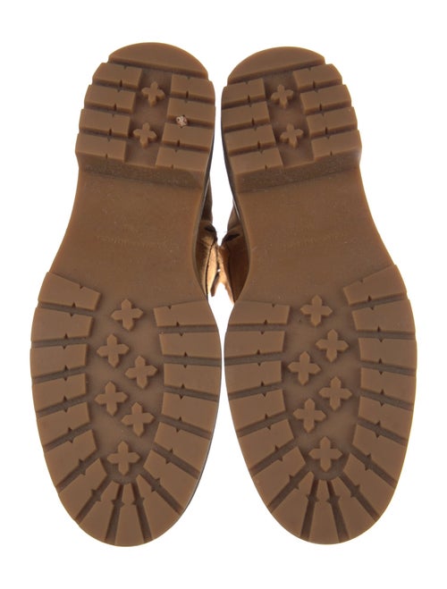 Tory Burch Suede Combat Boots