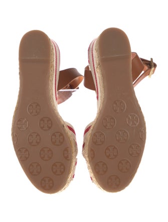 Tory Burch Canvas Striped Espadrilles