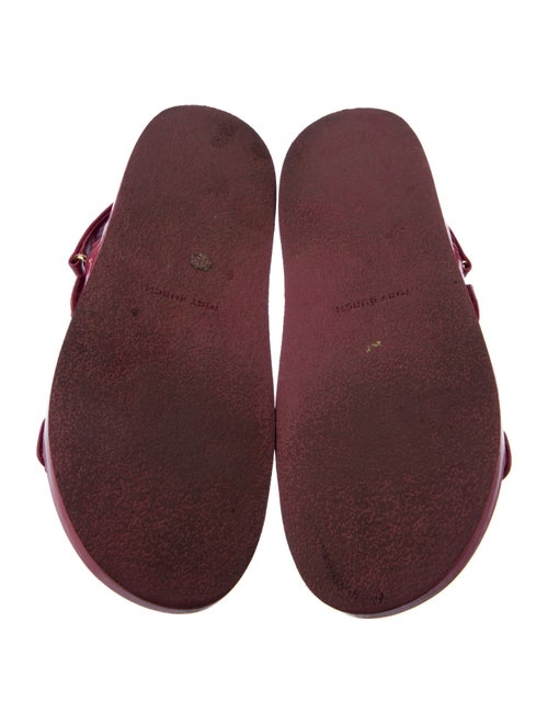 Tory Burch Patent Leather Slingback Sandals