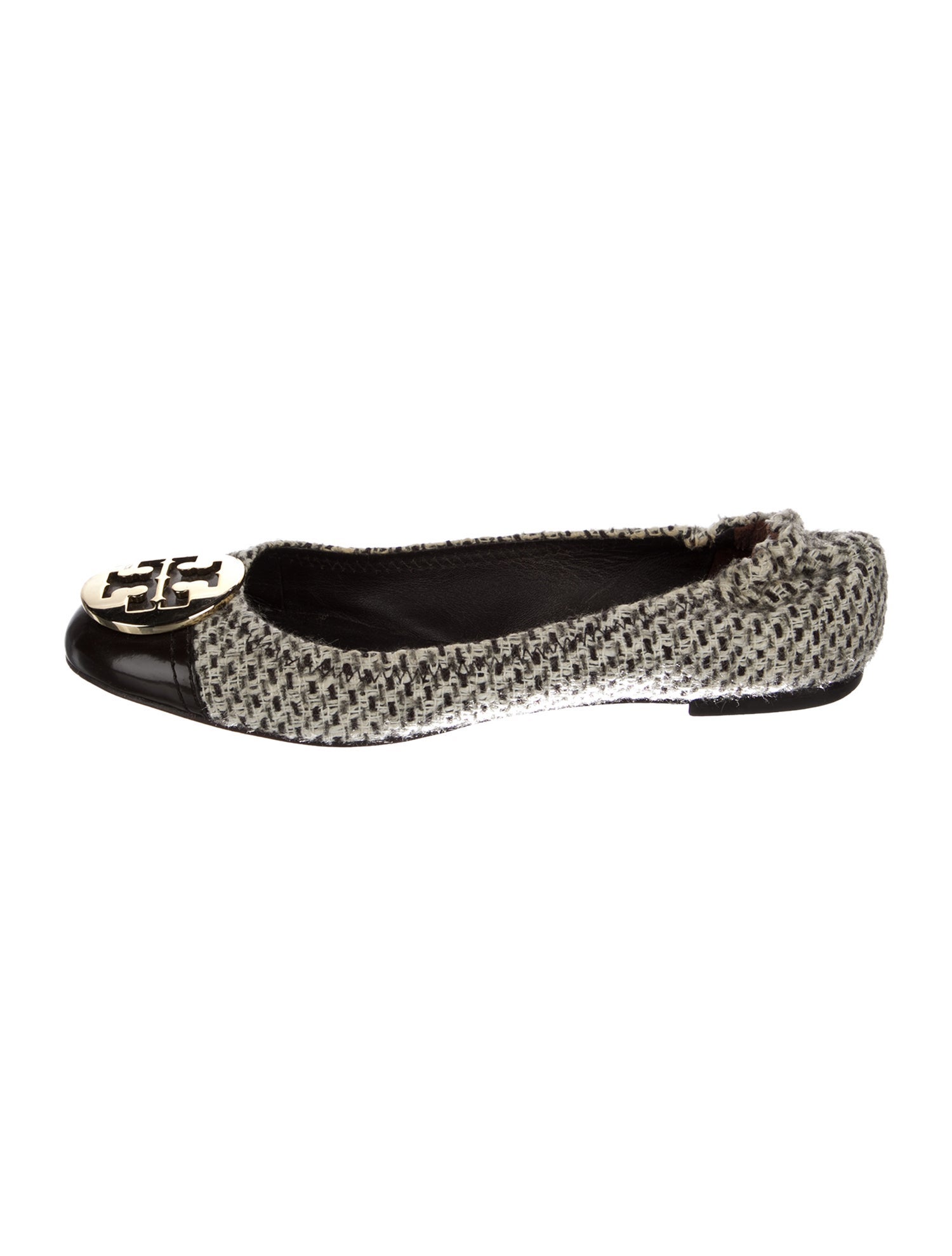 Tory Burch Tweed Tweed Pattern Flats