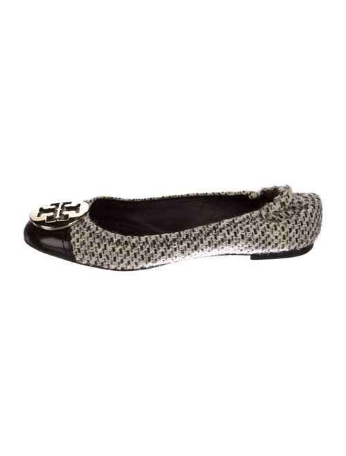 Tory Burch Tweed Tweed Pattern Flats