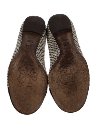 Tory Burch Tweed Tweed Pattern Flats