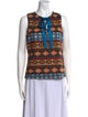 Tory Burch Wool Printed Top