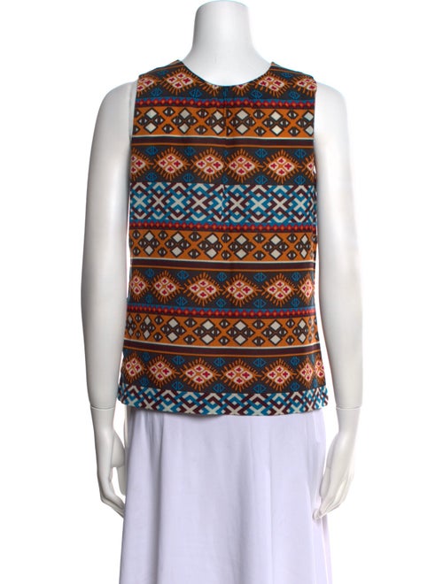 Tory Burch Wool Printed Top