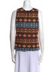 Tory Burch Wool Printed Top