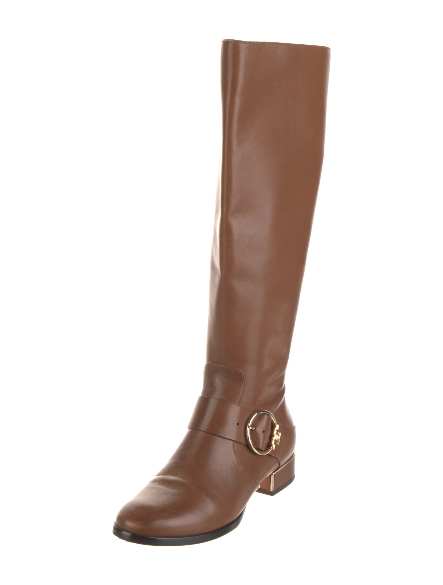 Tory Burch Leather Riding Boots
