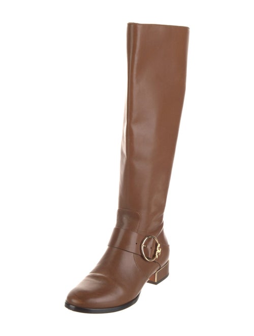 Tory Burch Leather Riding Boots