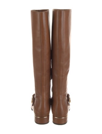 Tory Burch Leather Riding Boots