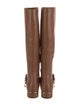 Tory Burch Leather Riding Boots