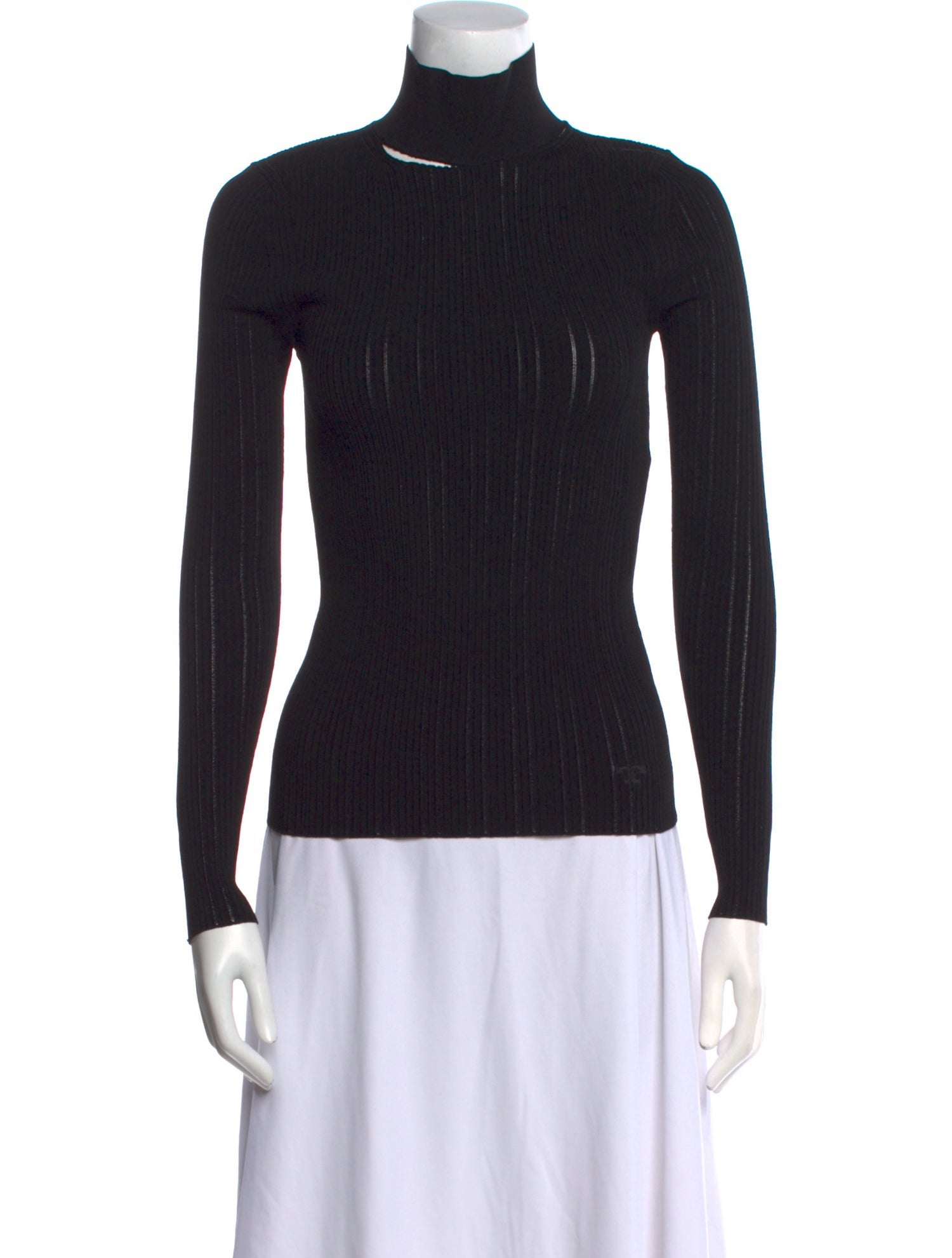 Tory Burch Turtleneck Long Sleeve Top
