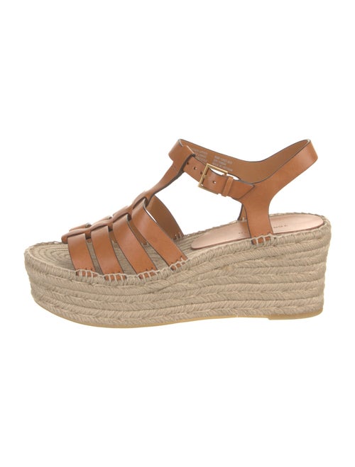 Tory Burch Leather Espadrilles