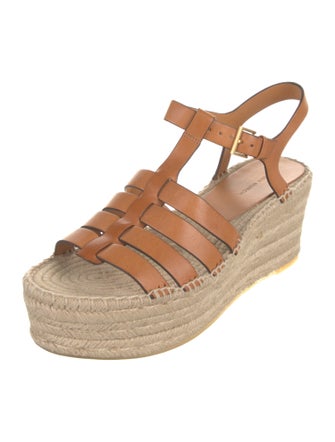 Tory Burch Leather Espadrilles