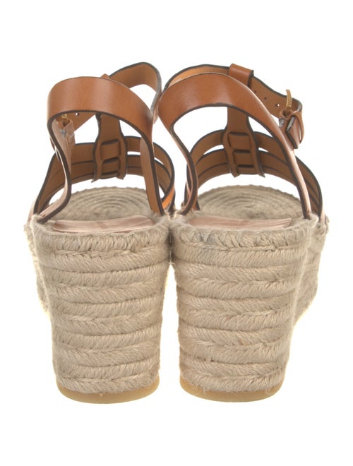 Tory Burch Leather Espadrilles