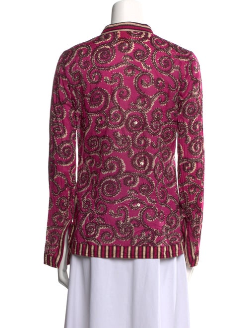 Tory Burch Printed V-Neck Tunic