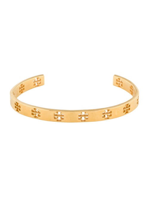 Tory Burch Logo Cutout Cuff Bracelet