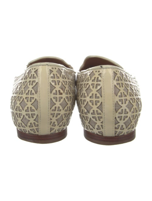 Tory Burch Canvas Animal Print Loafers