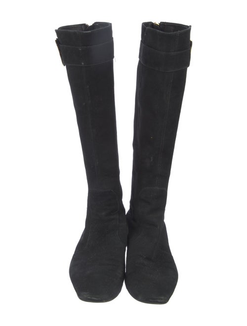 Tory Burch Suede Riding Boots