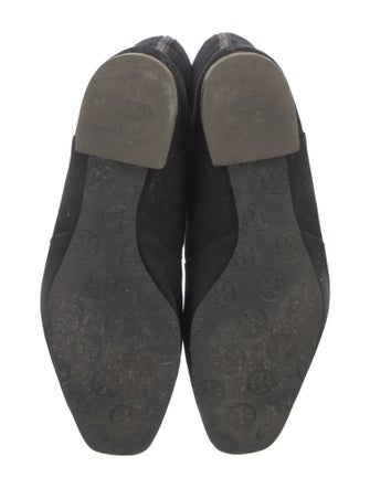 Tory Burch Suede Riding Boots