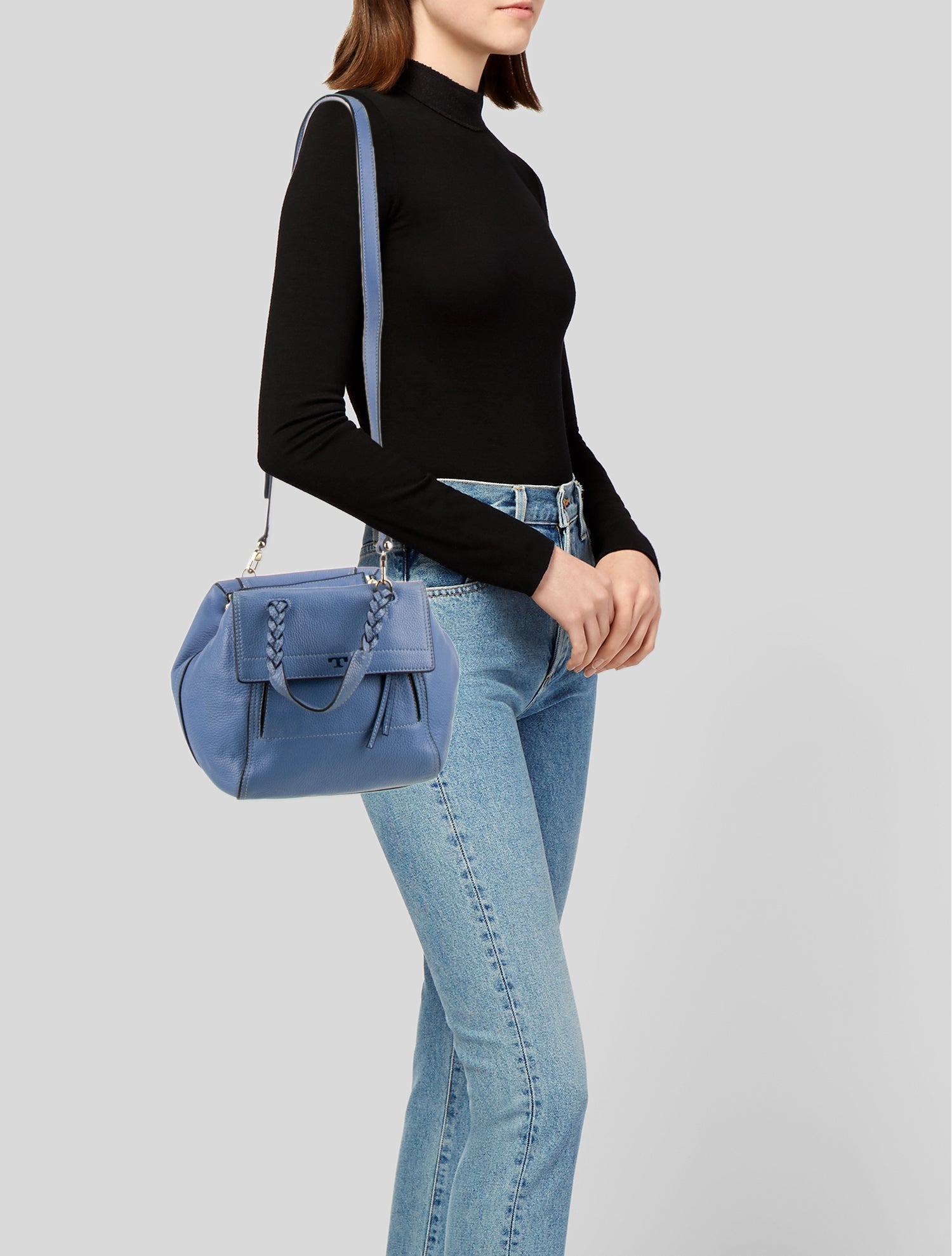 Tory Burch Leather Top Handle Bag