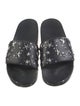 Tory Burch Leather Printed Slides