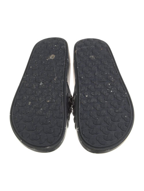 Tory Burch Leather Printed Slides