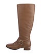 Tory Burch Leather Riding Boots