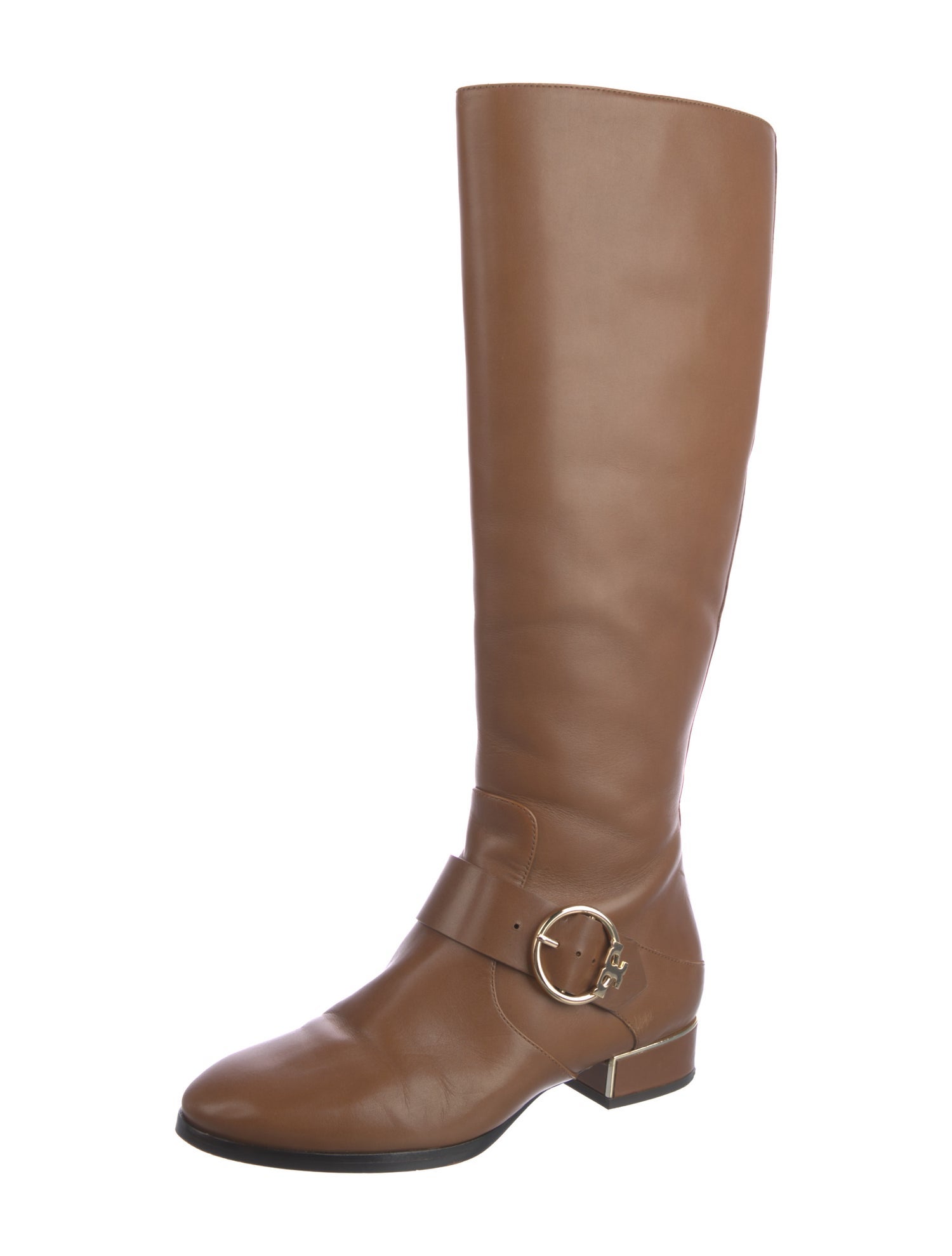 Tory Burch Leather Riding Boots